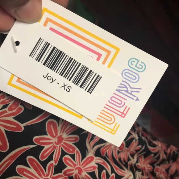 NWT Lularoe Joy long duster vest in floral print - Picture 5 of 8